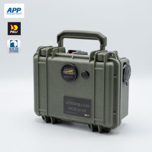 fish finder battery green